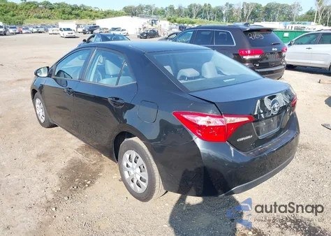 2017 Toyota Corolla L из США, поврежденный, VIN 2T1BURHE9HC903539